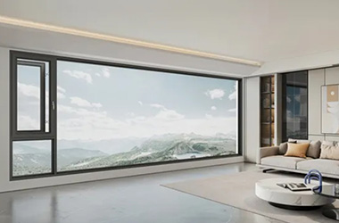 EZZO casement window with thermal-break aluminium frame